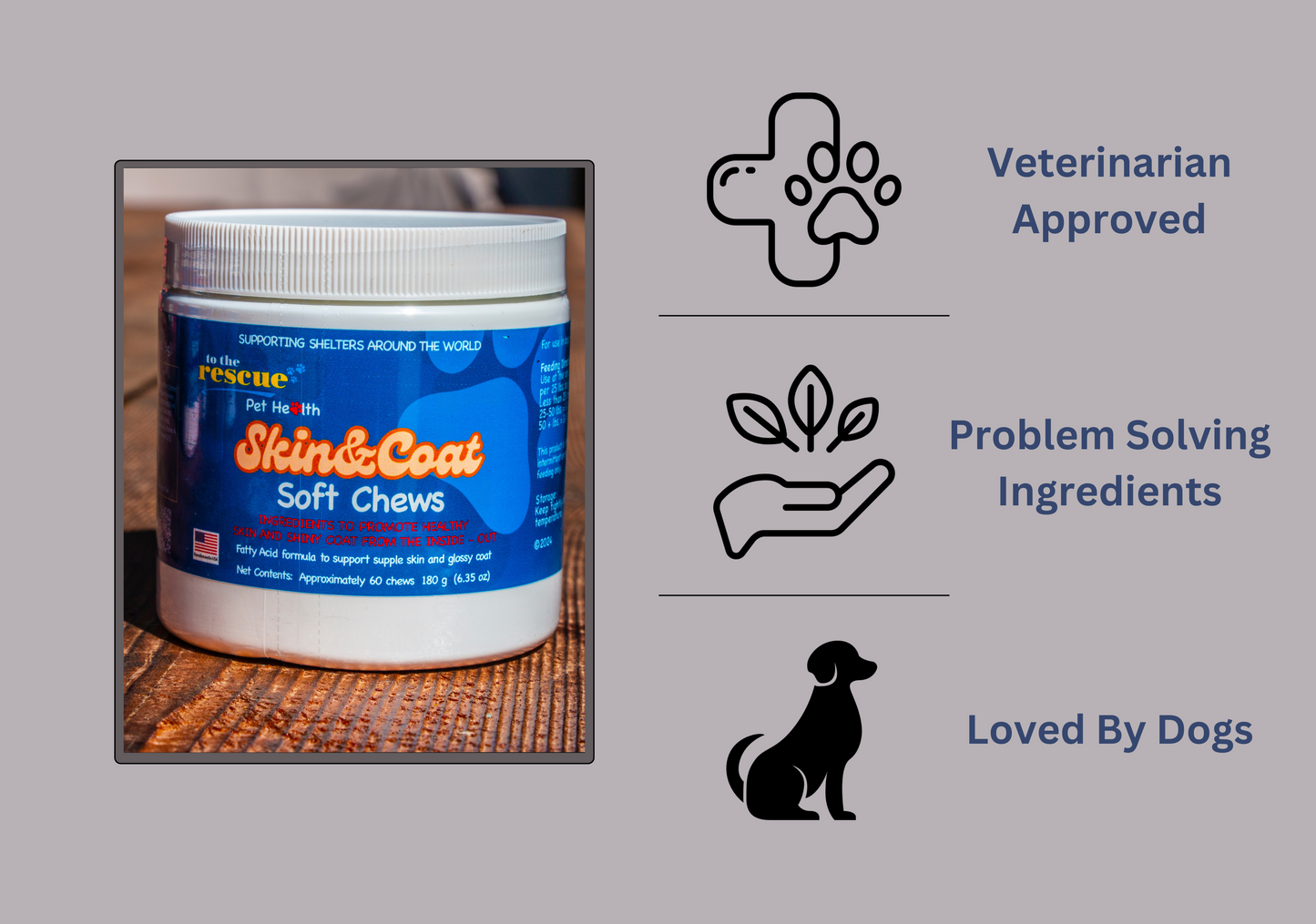 Skin & Coat Chew