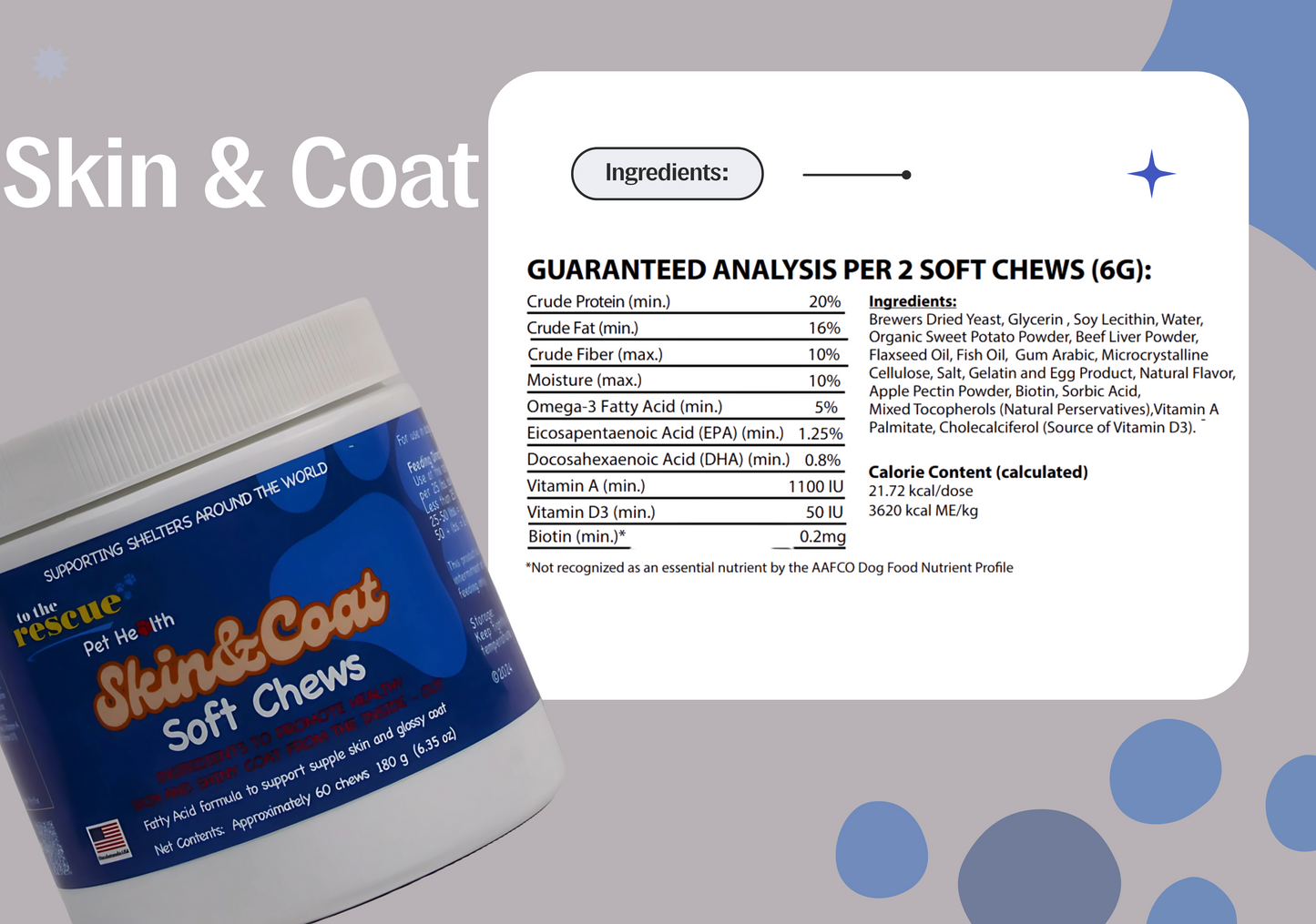 Skin & Coat Chew